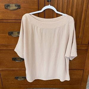 Elegant Cream Women's Top